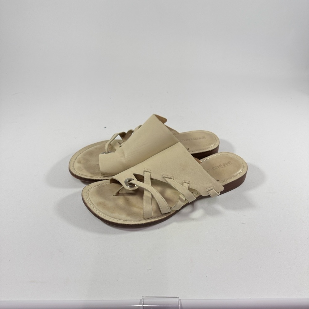 Bernardo Women’s Cream Size 9 Slide Sandals - Picture 3 of 7